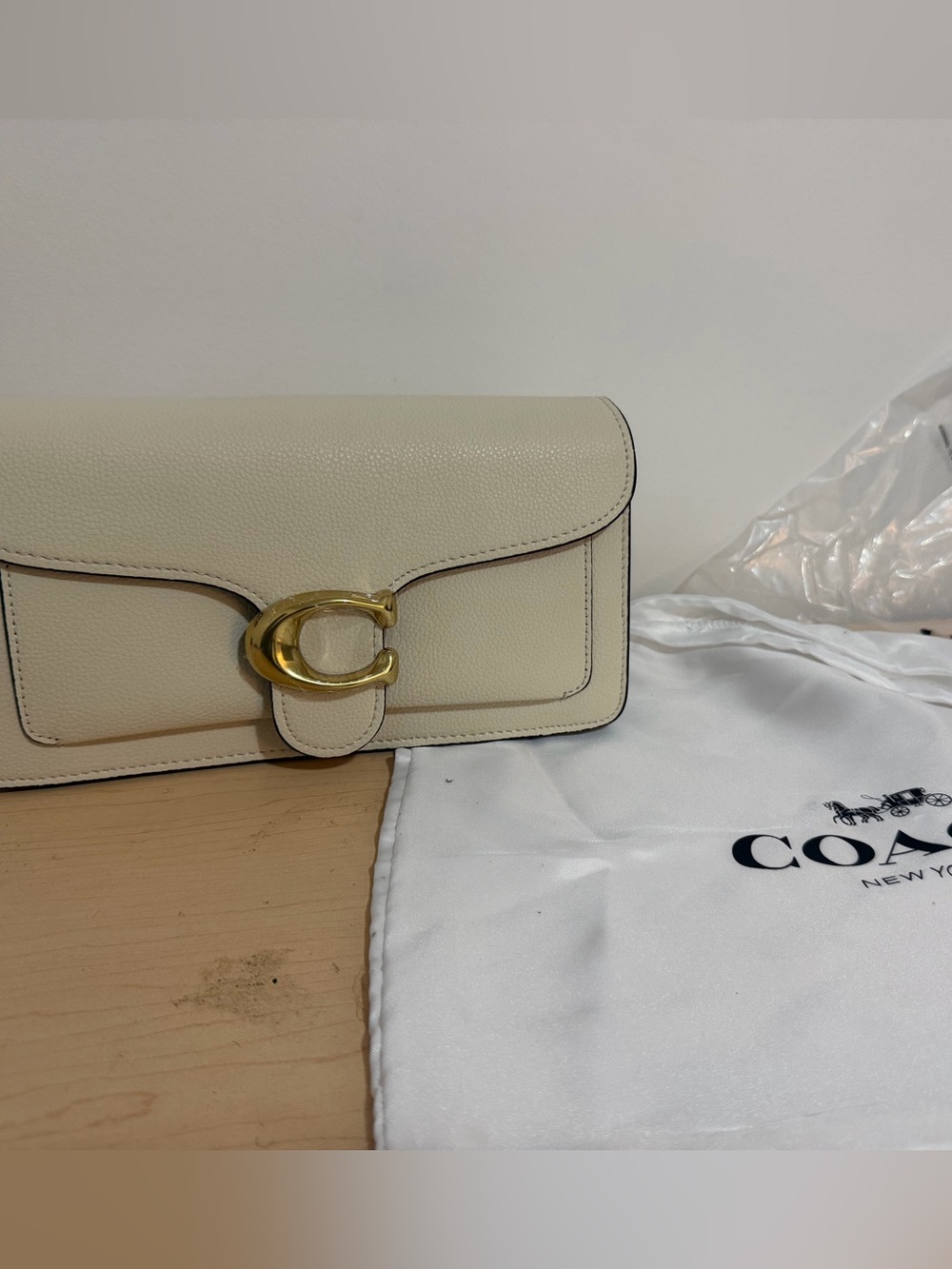 Coach Tabby Shoulder Bag 26 (Cream)